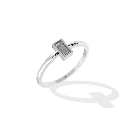 Bezel Diamond Ring