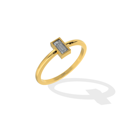 Bezel Diamond Ring