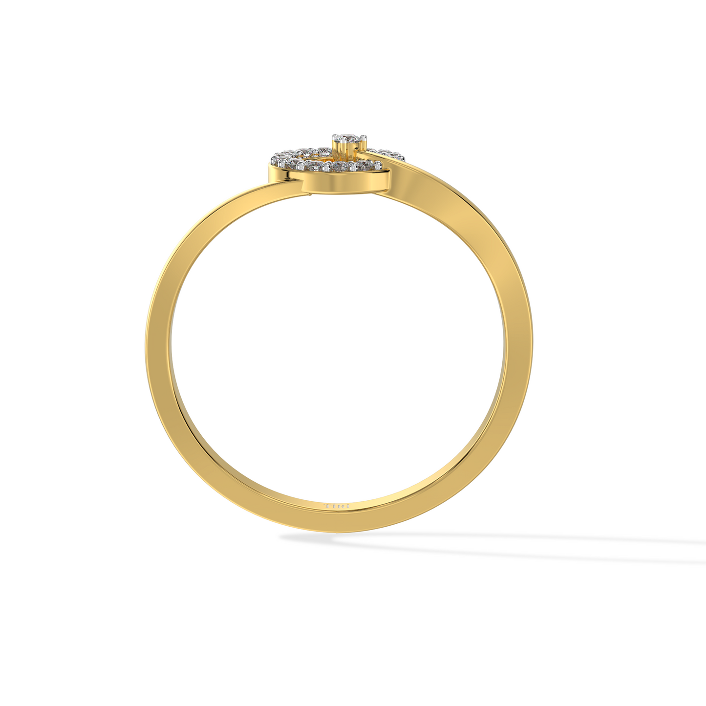 Infinity Node Diamond Ring