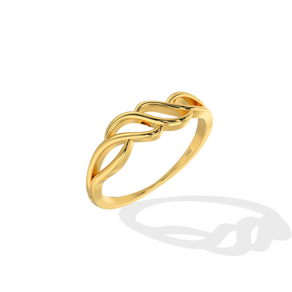 Golden Embrace Ring