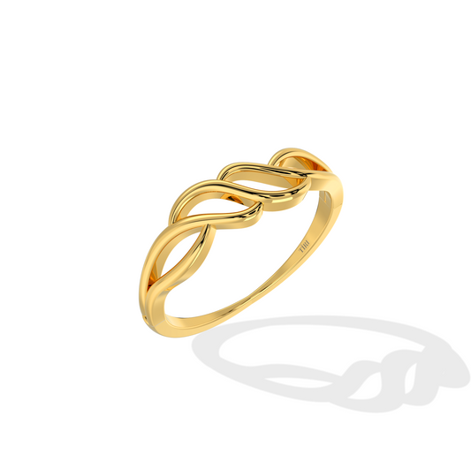 Golden Embrace Ring