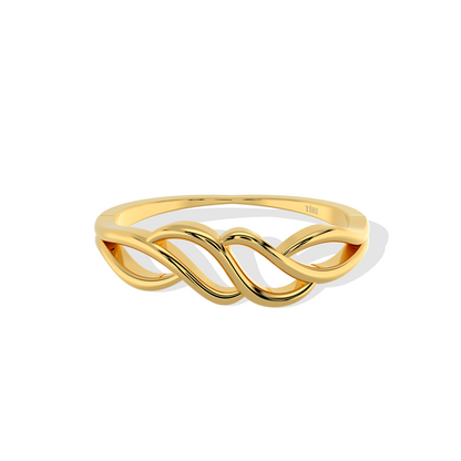 Golden Embrace Ring