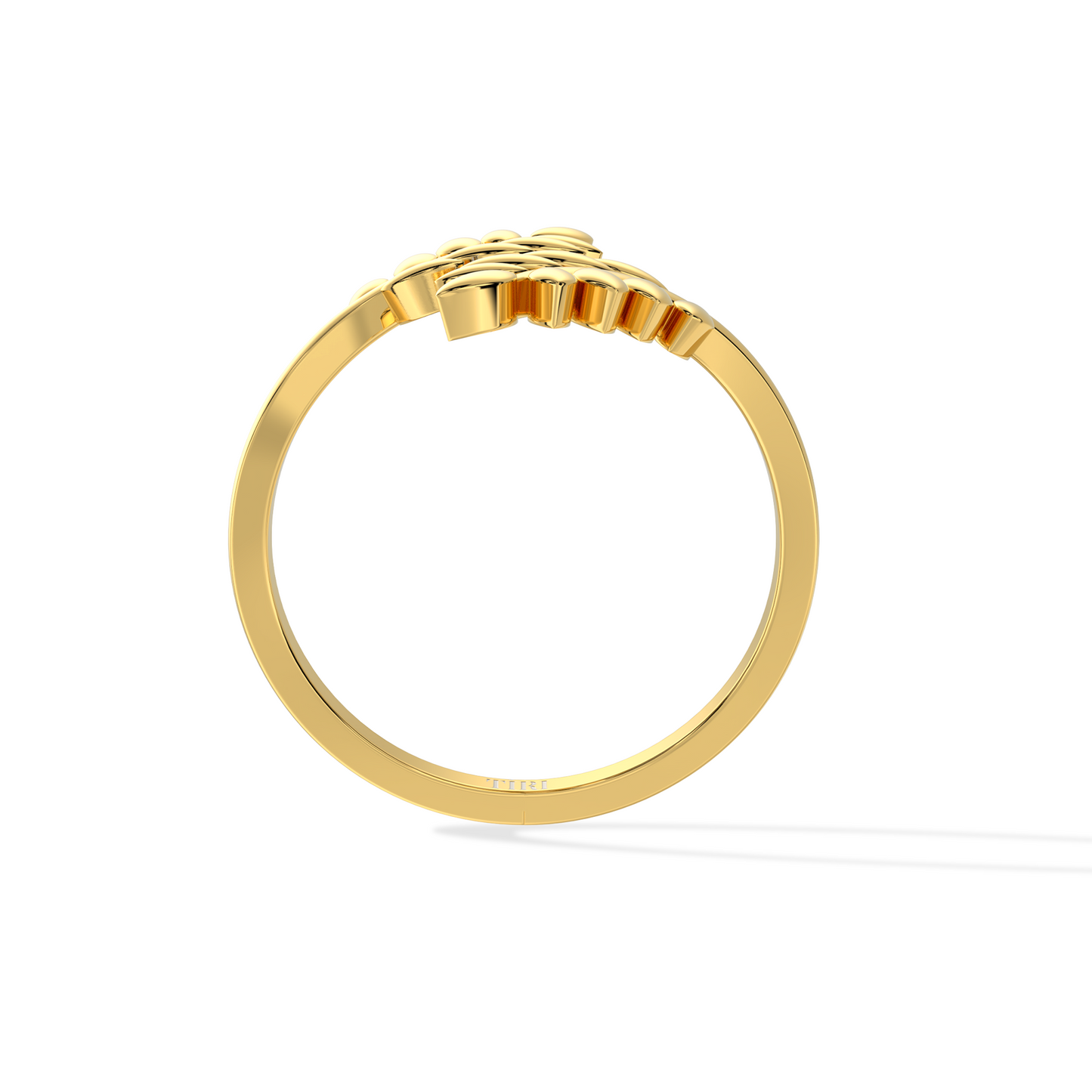 Golden Laurel Ring