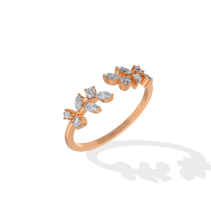 Luxe Leaflet Ring