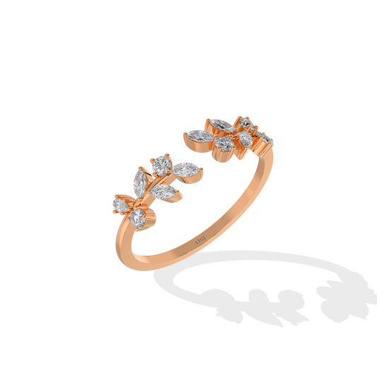 Luxe Leaflet Ring