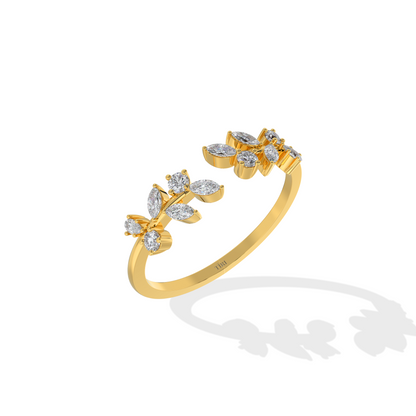 Luxe Leaflet Ring