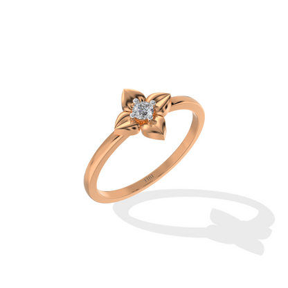 Bloom Solitaire Diamond Ring - Tiri