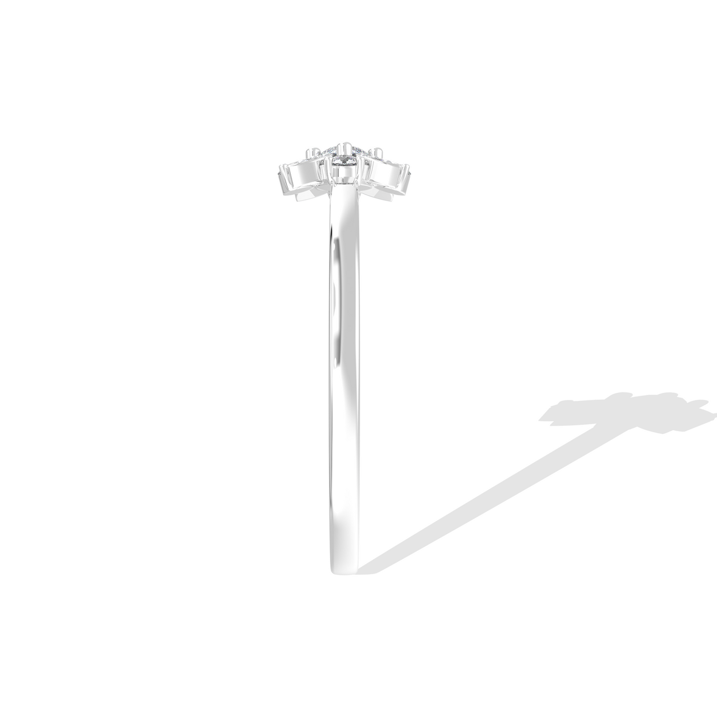 Floral Diamond Cluster Ring - Tiri