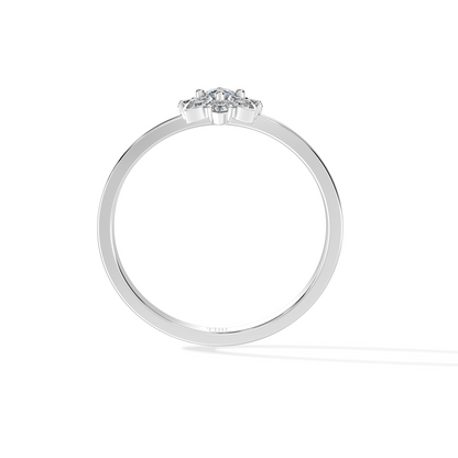 Floral Diamond Cluster Ring - Tiri