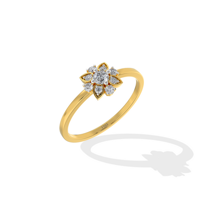 Floral Diamond Cluster Ring - Tiri