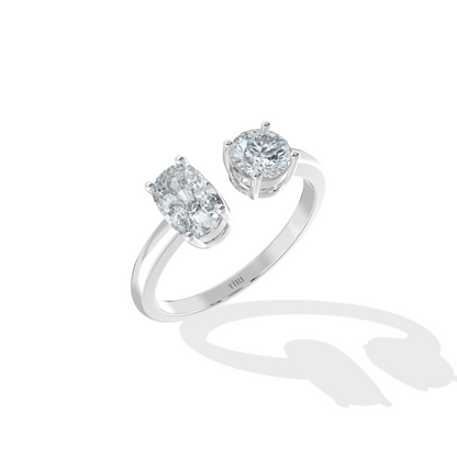 Oval & Round Toi Moi Ring