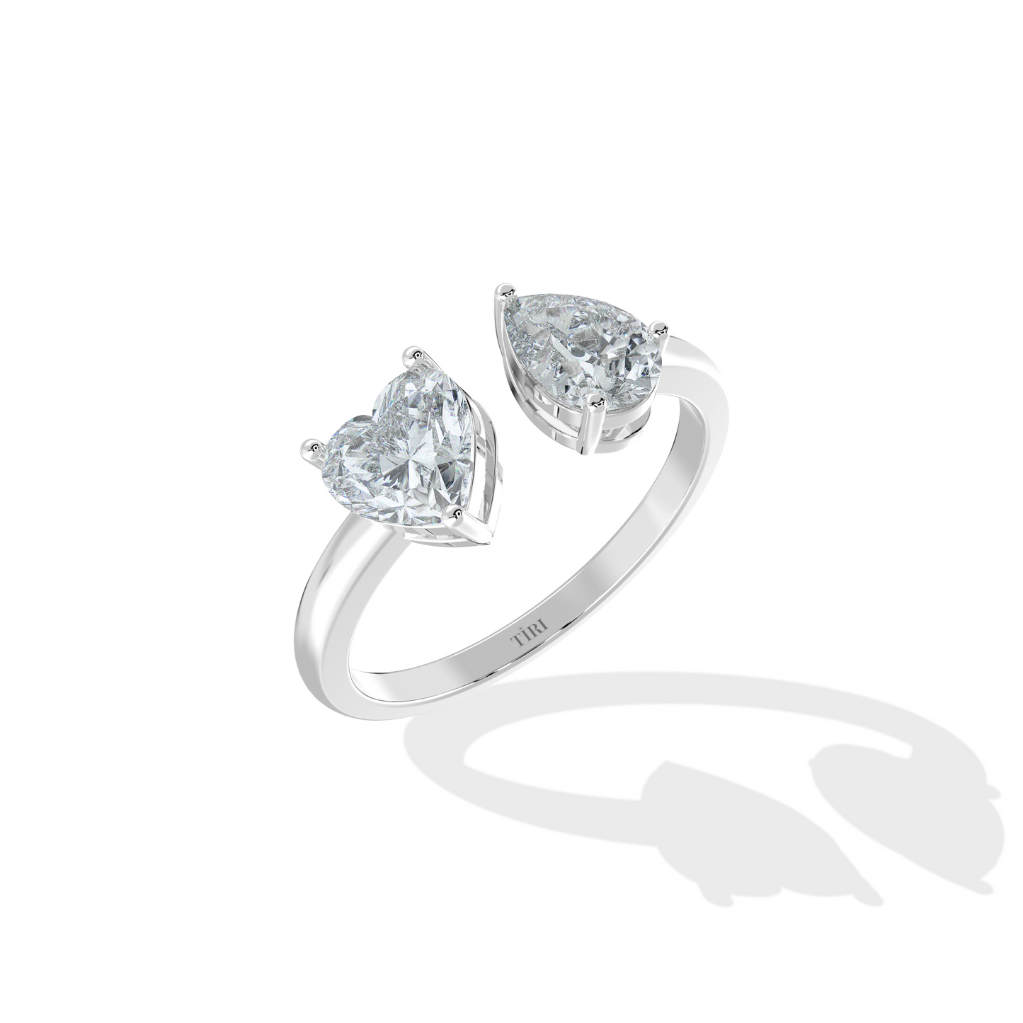 Heart & Pear Ring Toi Moi Ring