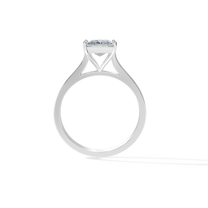 Classic Princess Diamond Solitaire Ring
