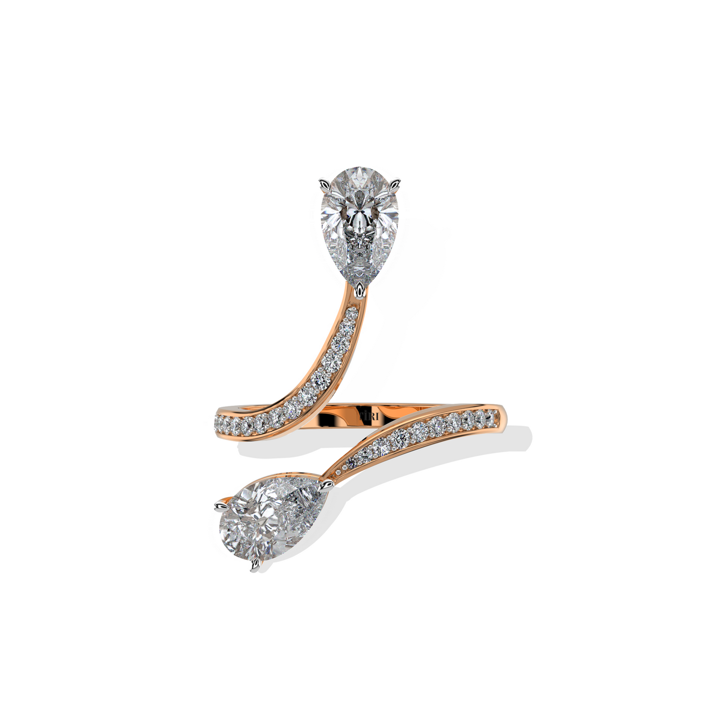 1.63 TW 1.36 CTS Diamond Ring