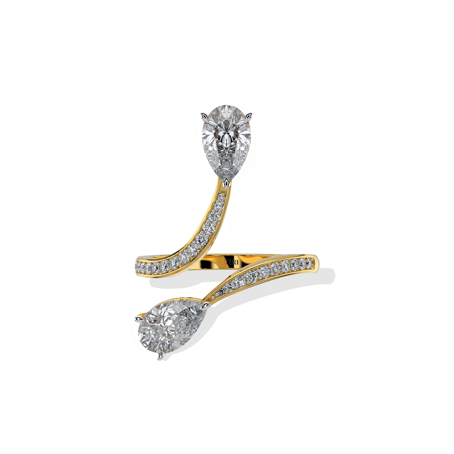 1.63 TW 1.36 CTS Diamond Ring