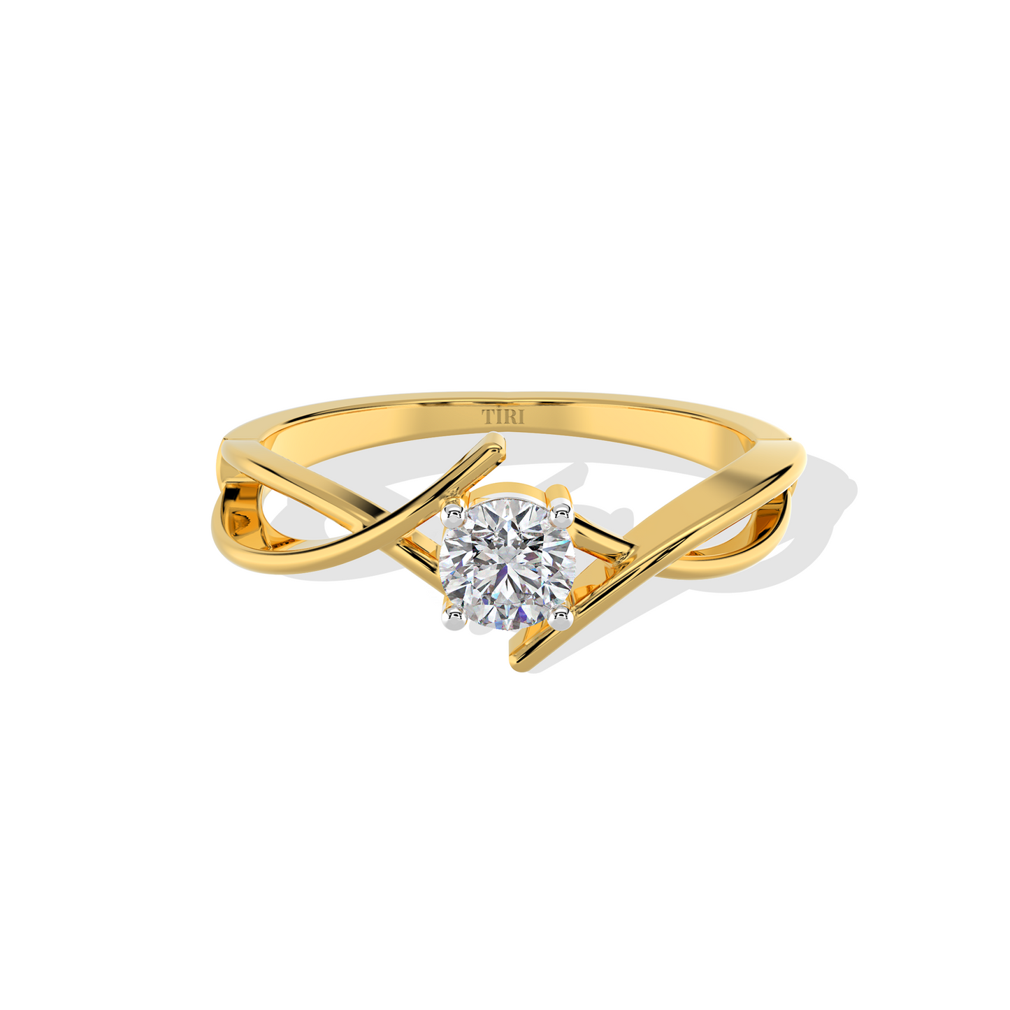 0.23 TW Round Diamond Ring