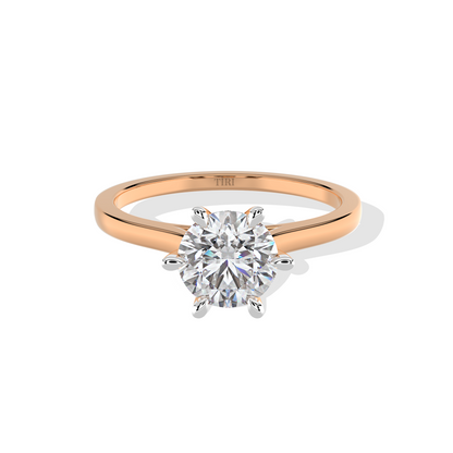 Radiant Engagement Ring