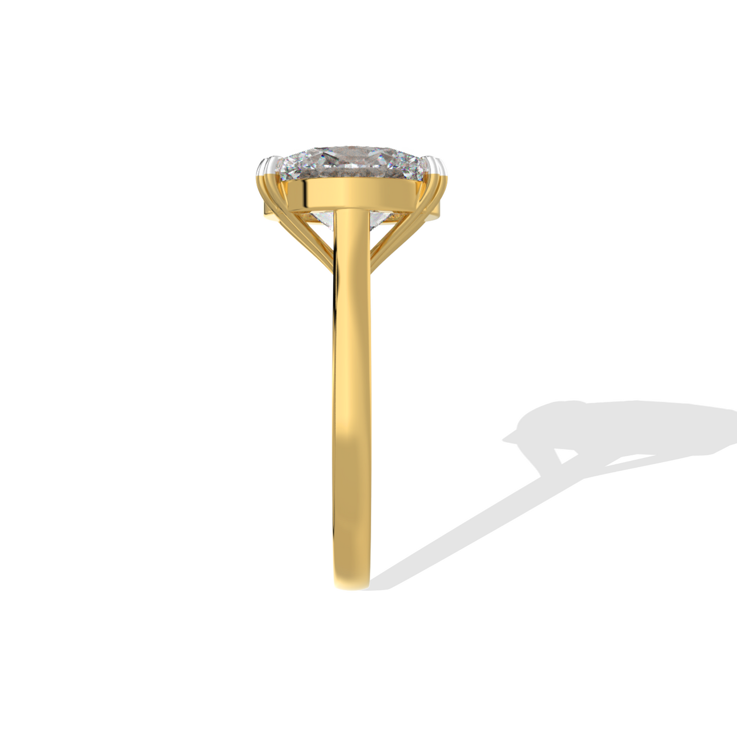 3.00 TW Oval Diamond Ring