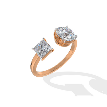 Timeless Split Diamond Ring