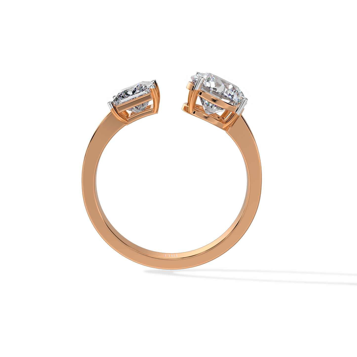 1.70 TW 1.12 CTS Diamond Ring