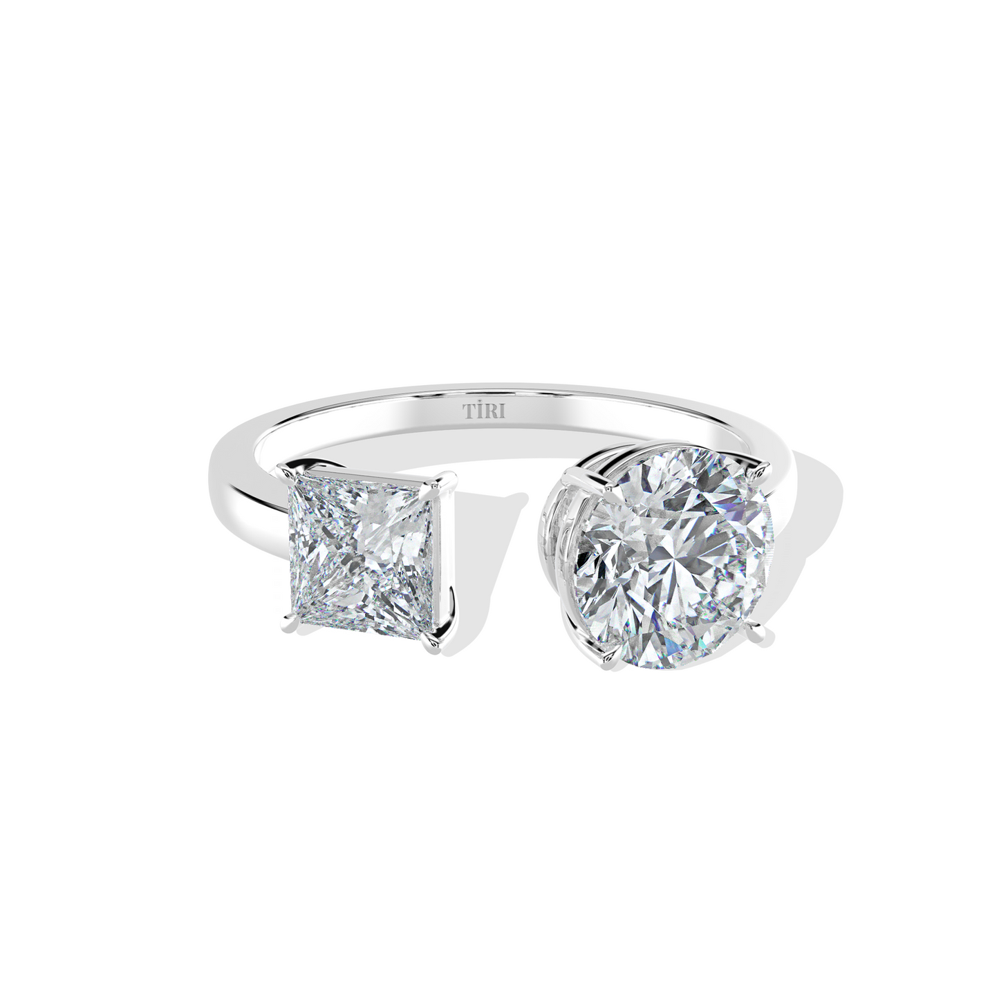 1.70 TW 1.12 CTS Diamond Ring