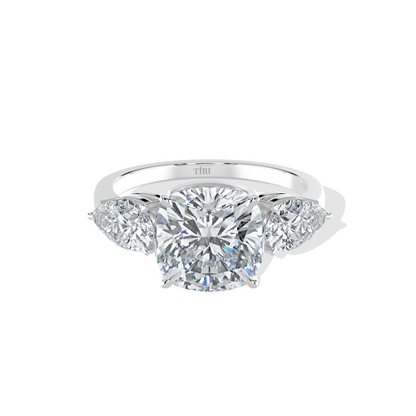 Cushion Diamond Engagement Ring