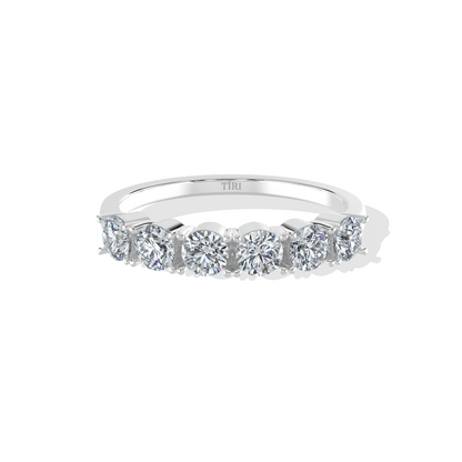 Seven-Stone Diamond Band