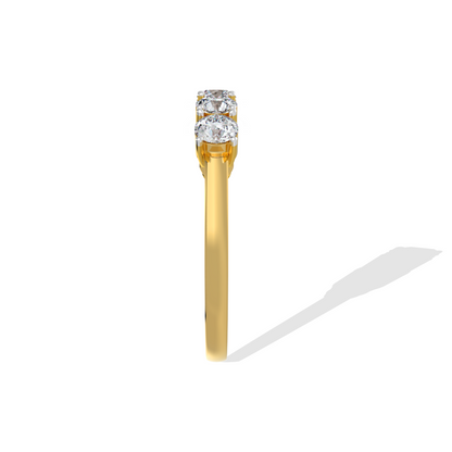 Seven-Stone Diamond Band