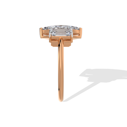 Regal Marquise Trinity Ring