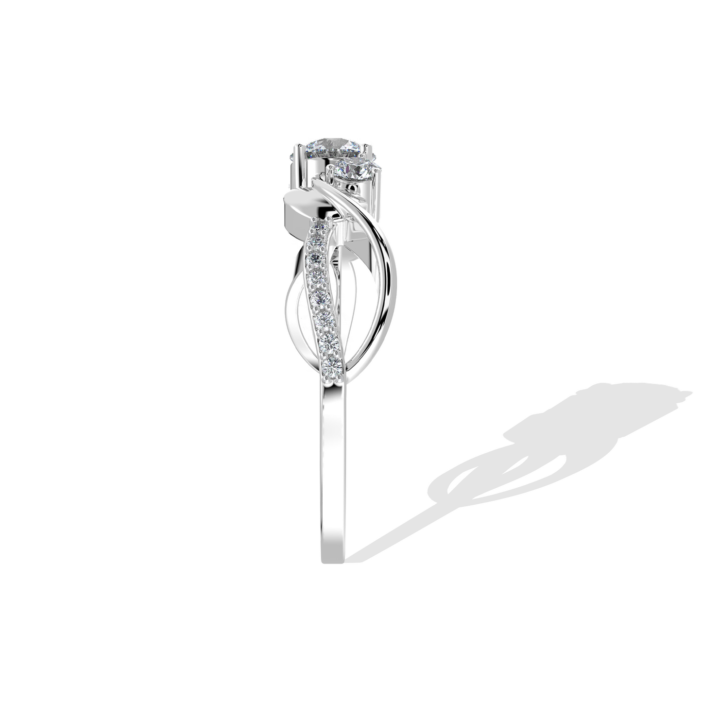 0.75 TW Round Diamond Ring