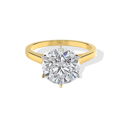 Classic Round Diamond Ring