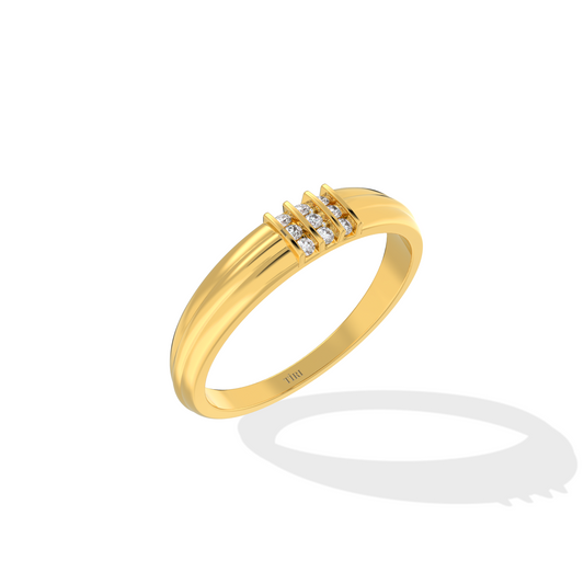 0.20 TW Round Diamond Ring