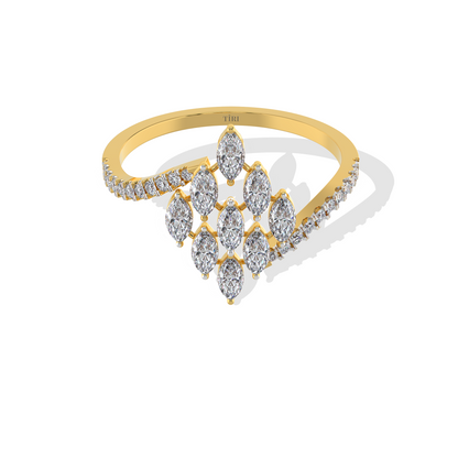 1.55 TW Marquise Diamond Ring - Tiri