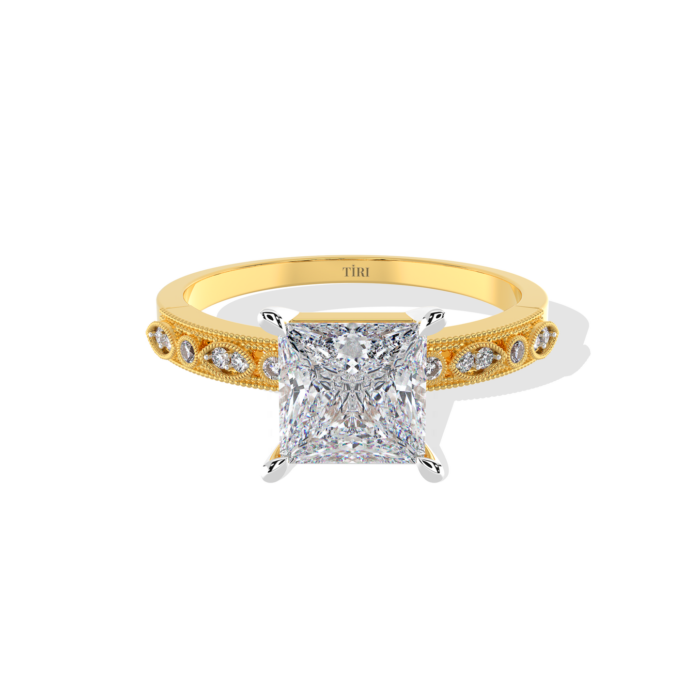 2.15 TW Princess Diamond Ring