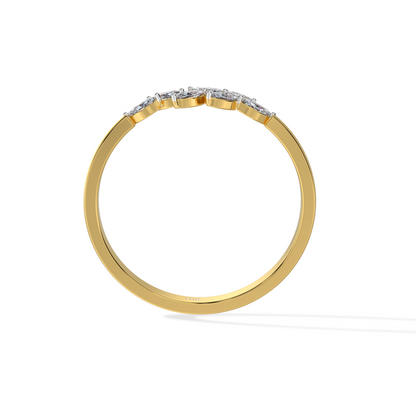 Fluttering Band Ring