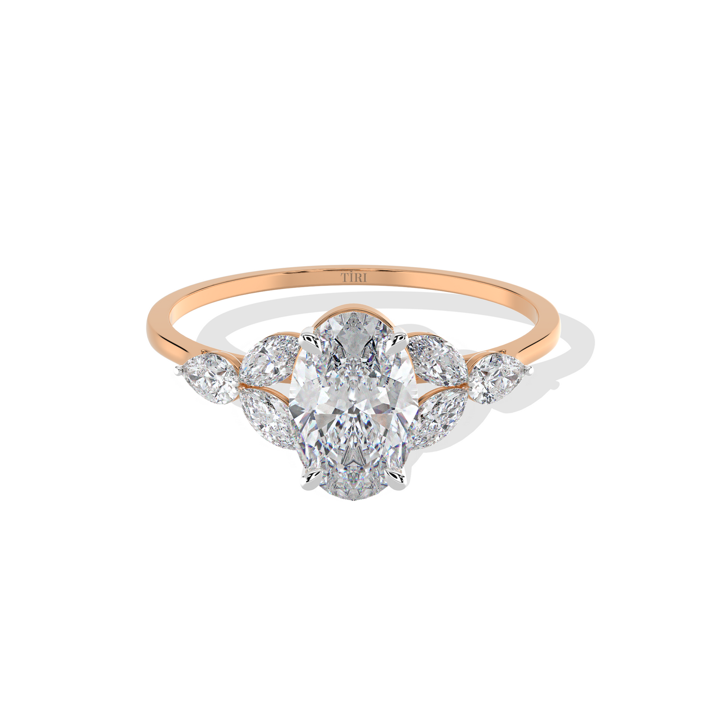 1.20 TW Oval Diamond Ring