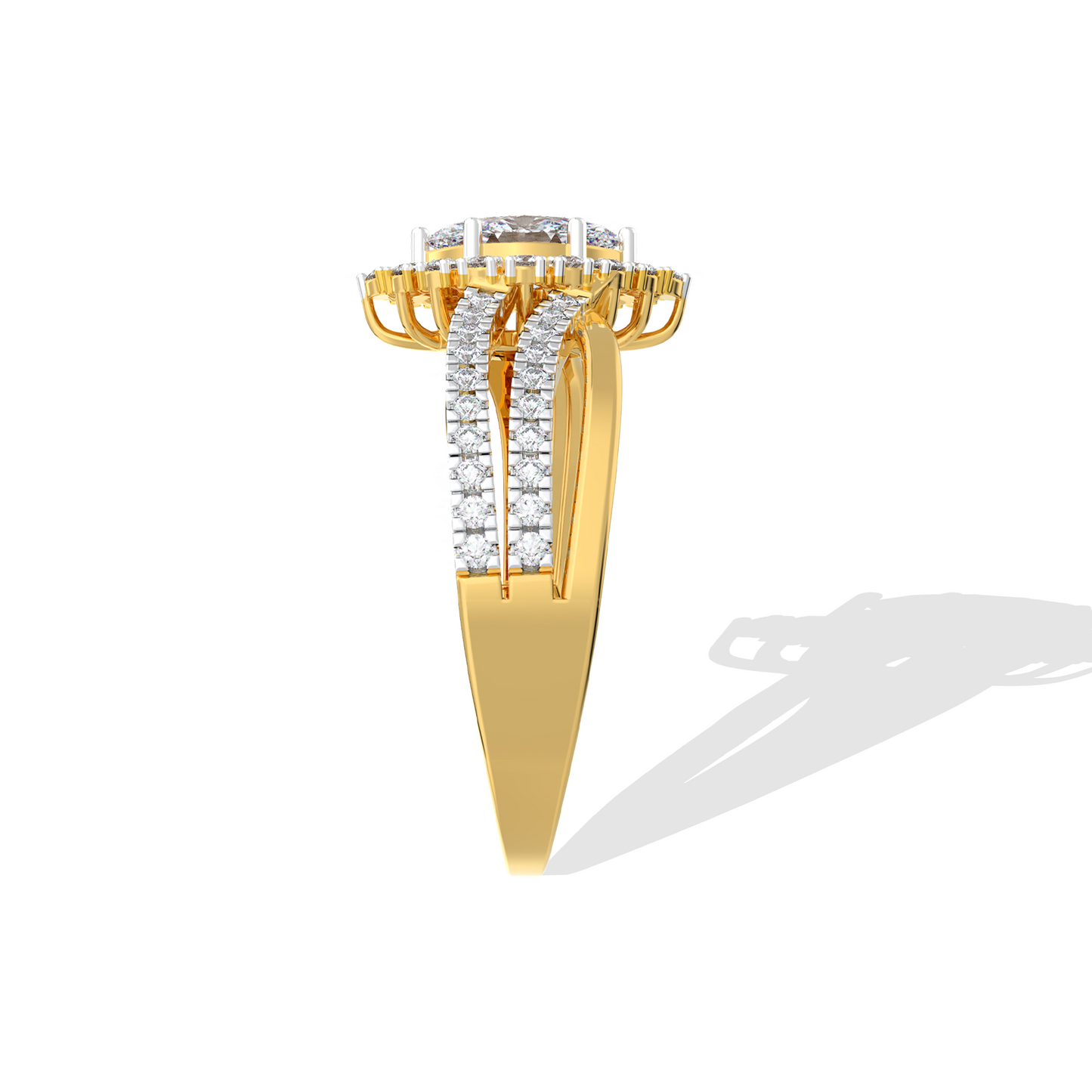 0.87 TW Marquise Diamond Ring