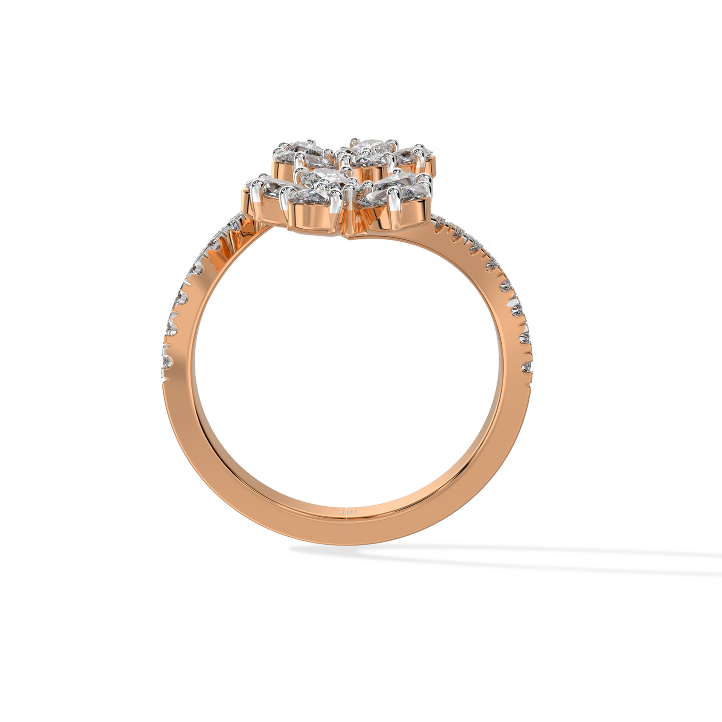 1.25 TW Pear Diamond Ring
