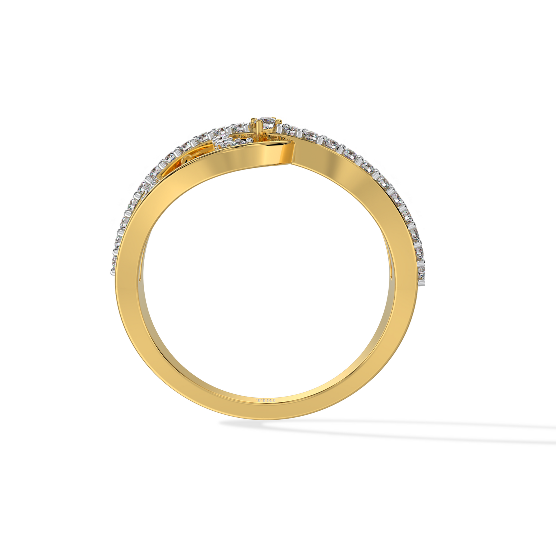 Elegant 1.00 TW diamond ring by Tiri featuring a sparkling central diamond and sleek band design.