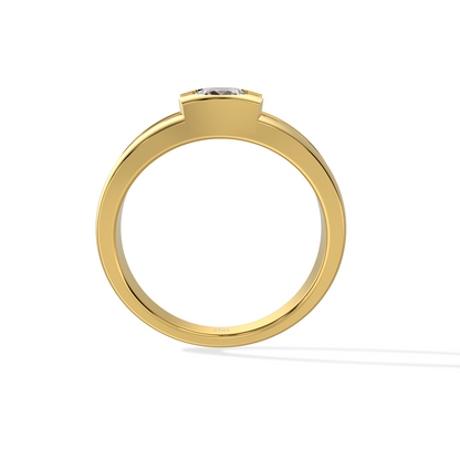 Luxe Gold Diamond Band