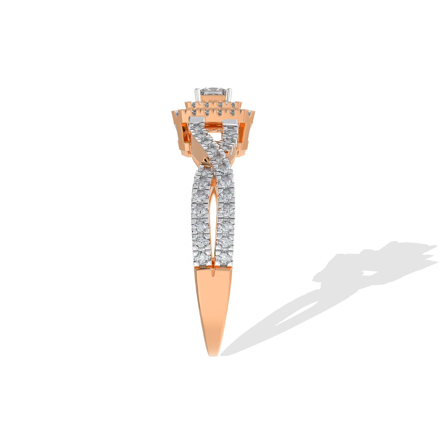 Enchanté Princess Diamond Ring