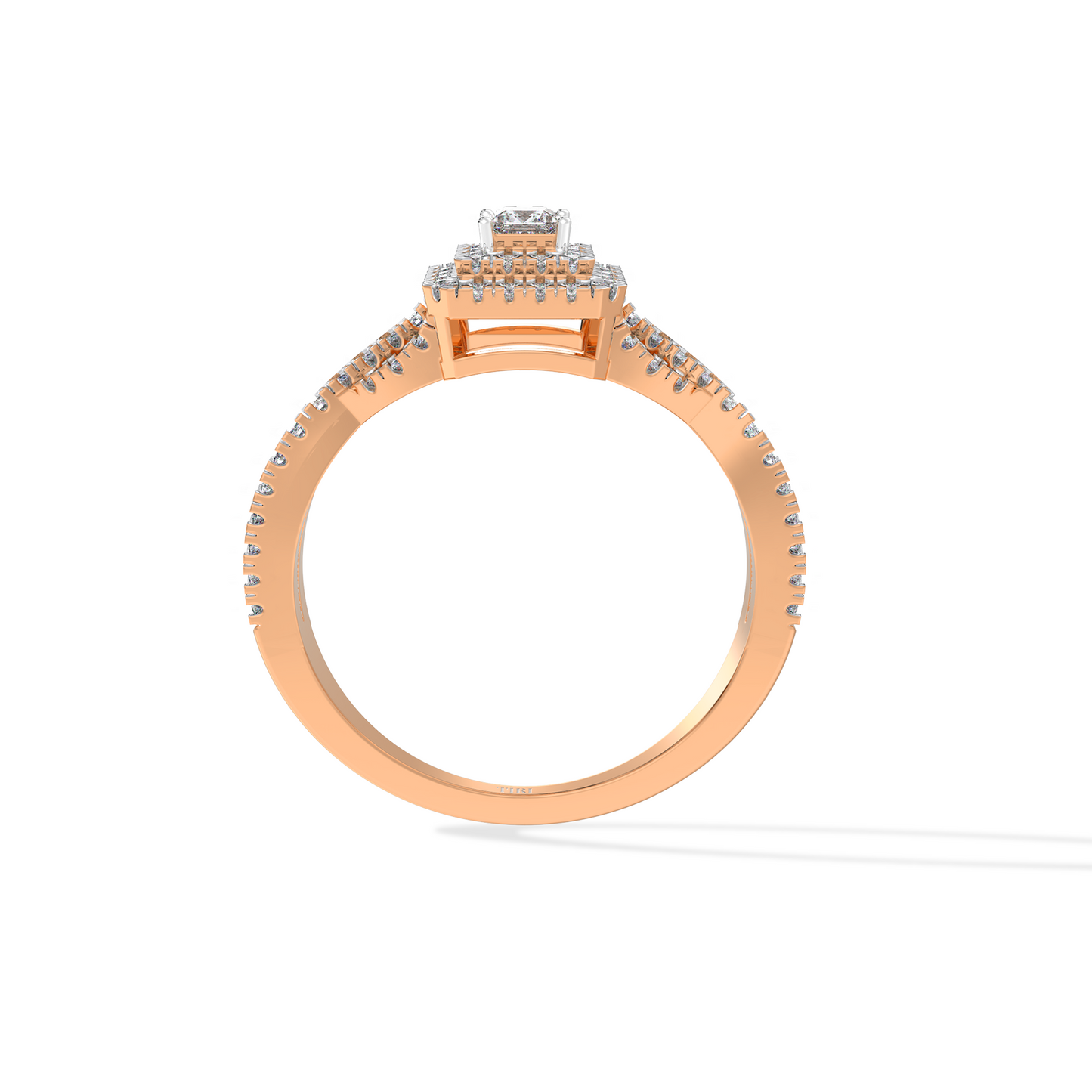 Enchanté Princess Diamond Ring