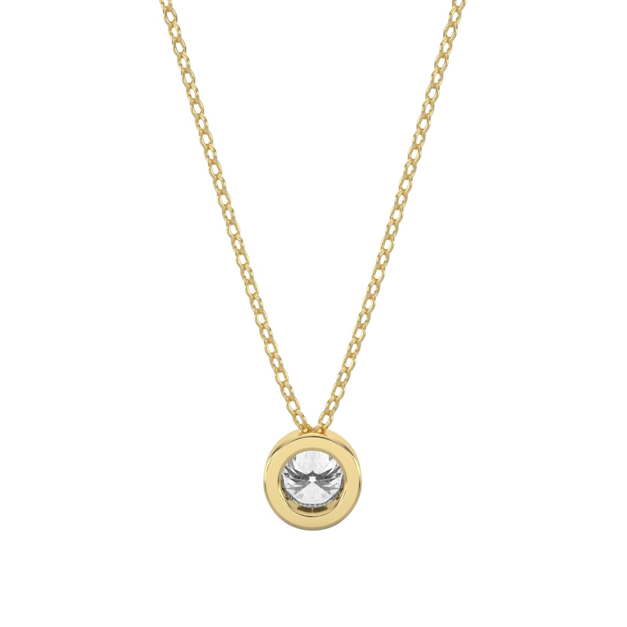 0.31 TW Diamond Pendant