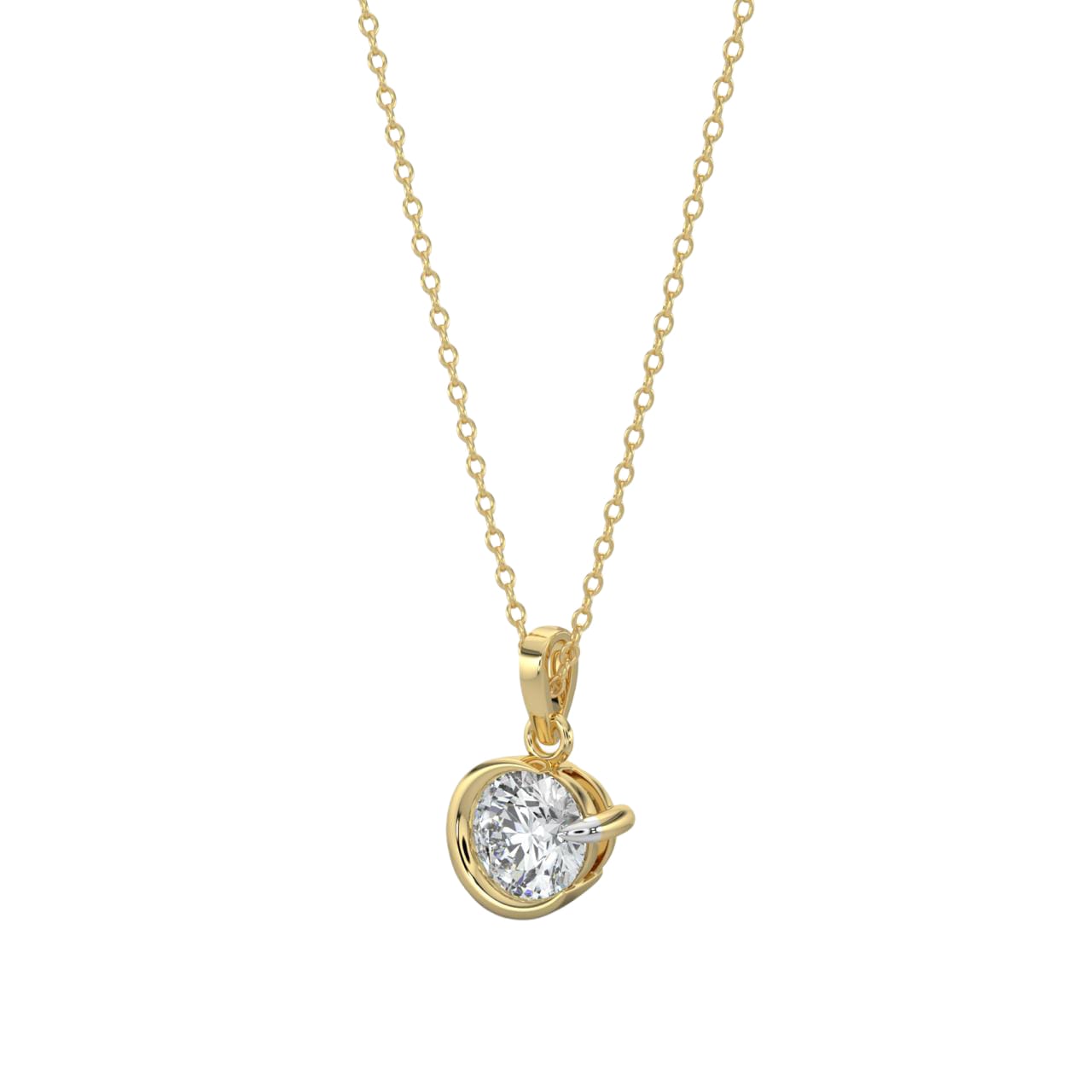 0.35 TW Diamond Pendant
