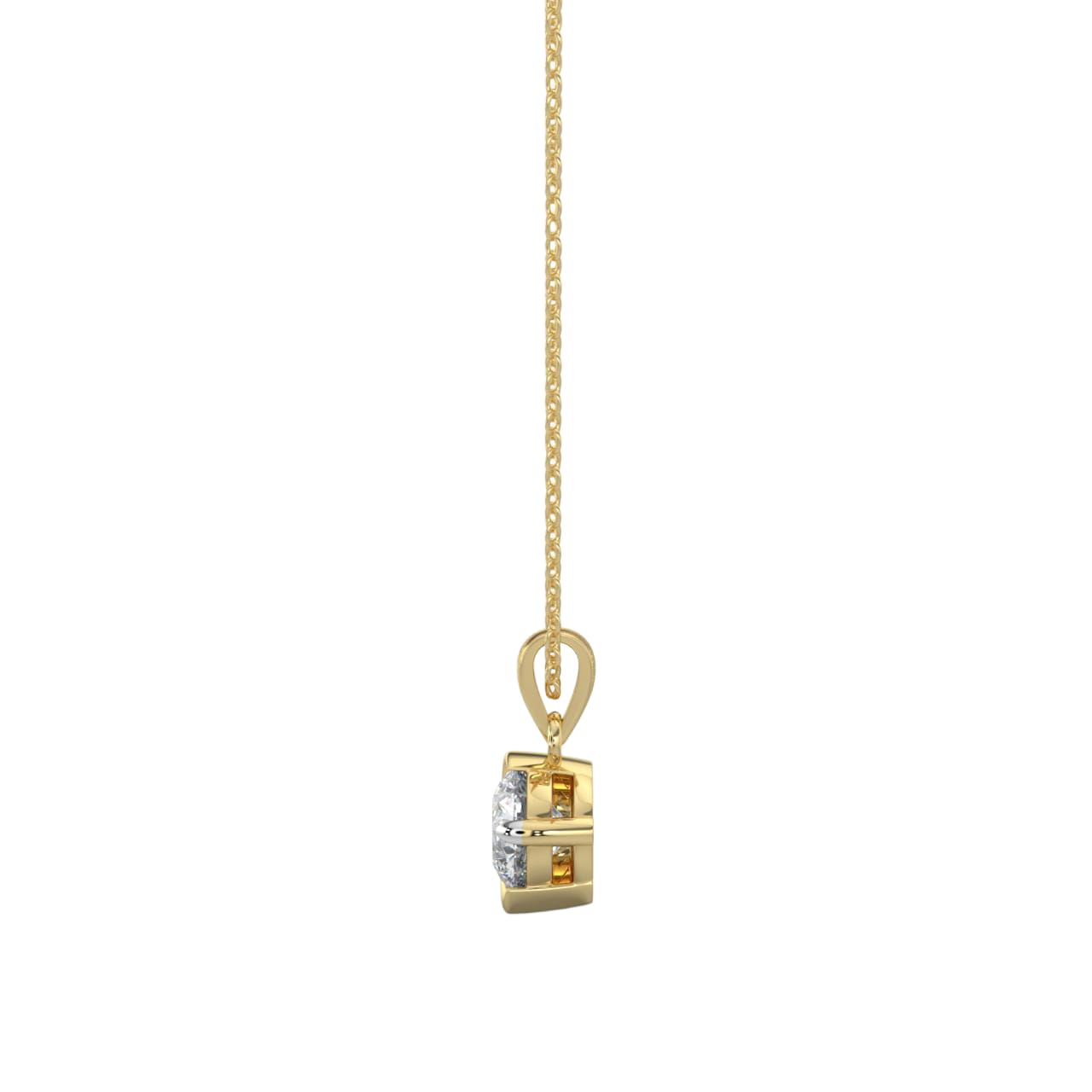 0.35 TW Diamond Pendant