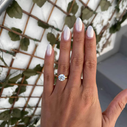 Round Solitaire Diamond Ring