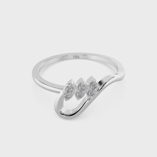 0.75 TW Marquise Diamond Ring