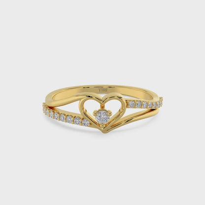 Coronet Diamond Ring