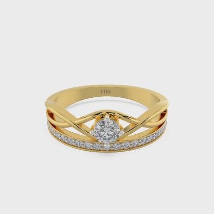 Celeste Solitaire Ring