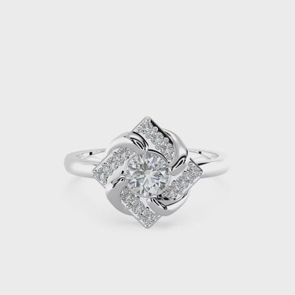 Vortex Diamond Ring